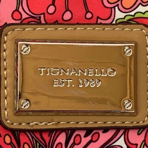 Tignanello Floral Fabric Bag‎ EUC and Gorge… - Picture 4 of 5